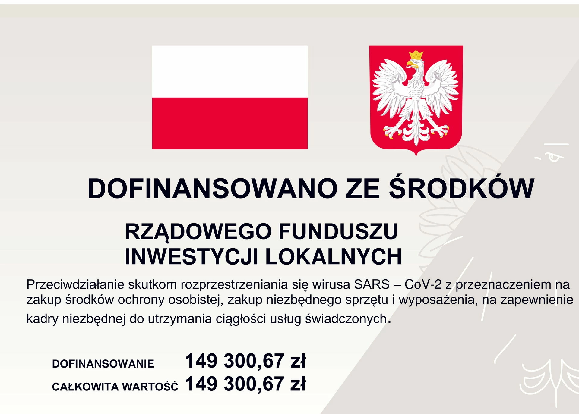 plakat na którym widniej godło i flaga polski pod napisami na popielatym tle wyłania się orzeł