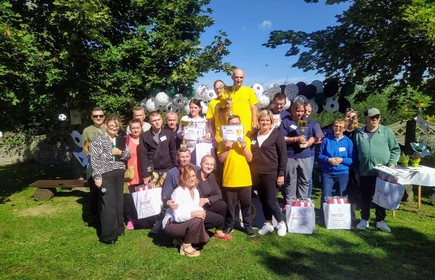 zdjęcie grupowe uczestników zawodów 