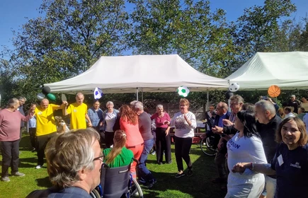 zabawa na świeżym powietrzu